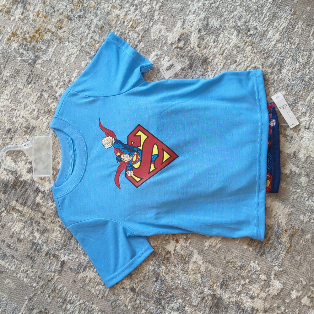 Old Navy boys Superman pjs size 4 NEW